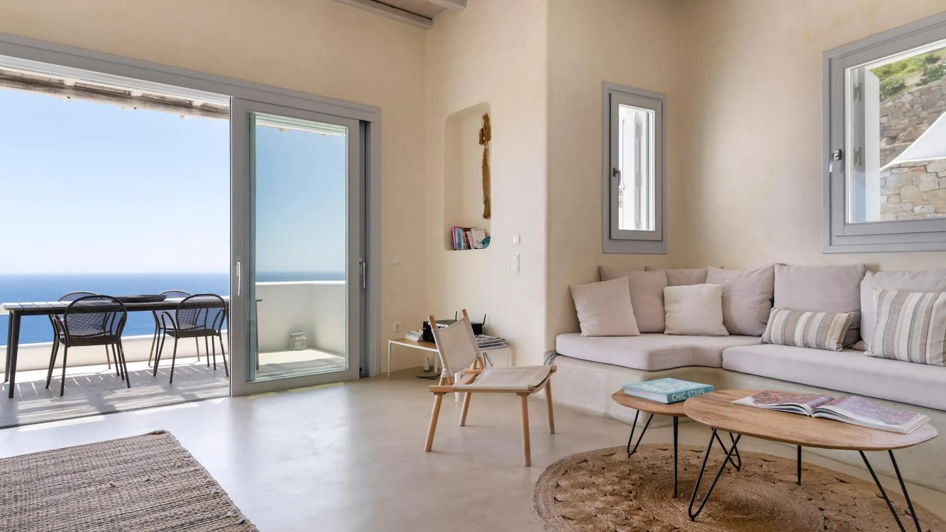Luxury Villa With Stunning Views Above Kalo Livadi Mykonos Town 0*,