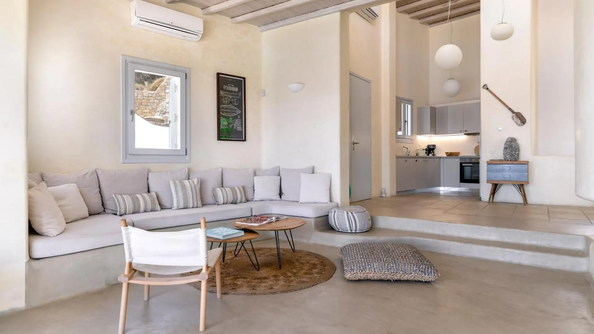 Luxury Villa With Stunning Views Above Kalo Livadi Mykonos Town