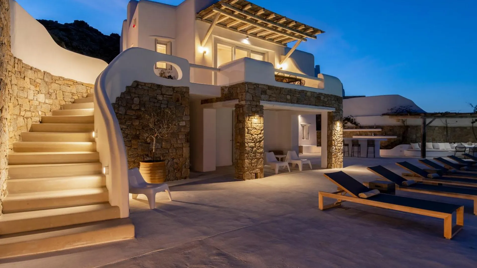 Luxury Villa With Stunning Views Above Kalo Livadi Mykonos Town 0*,  Griechenland