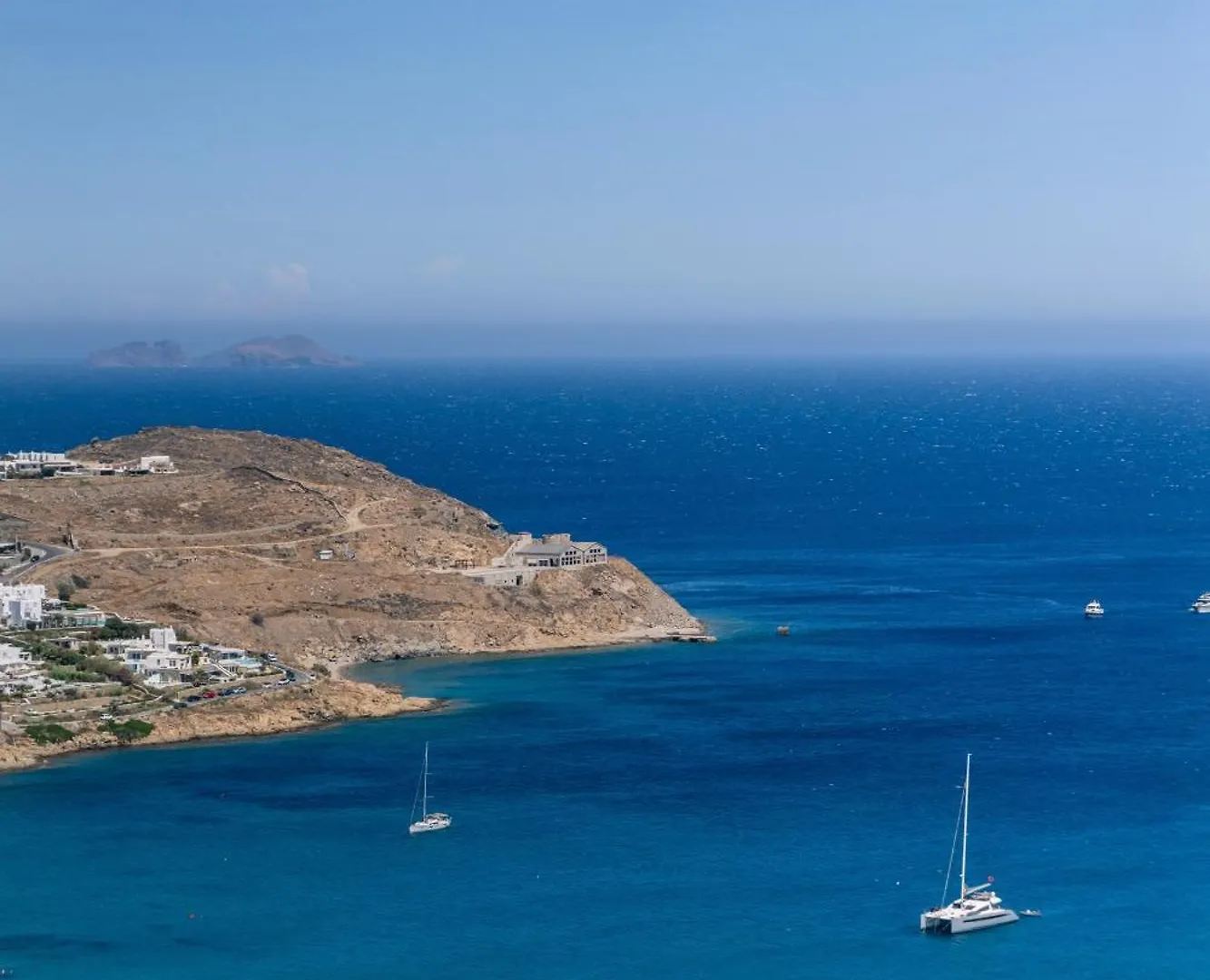 Luxury Villa With Stunning Views Above Kalo Livadi Mykonos Town